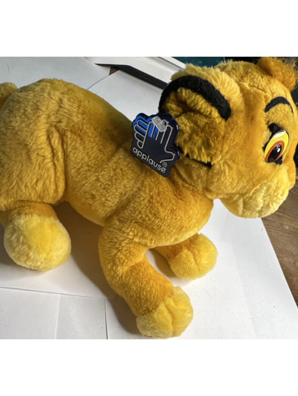 Applause Disney The Lion King Simba Plush Stuffed Animal 1994 MPN 43776
